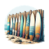 Beachside Surfboard Collection