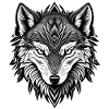 wolf head