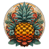 Ananas - illustration