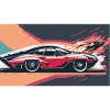 Sunset Racecar