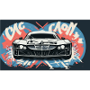 Headlights of a Racecar