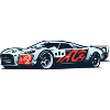 Voiture de course Babyblue