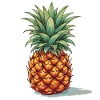Pineapple - illustration
