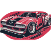 Racecar all Red