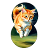 Running cat 3