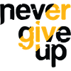 Never Give Up Motivational Quote