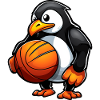 Basketball Penguin