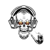 music skull