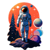 Wandering Astronaut