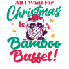 drôle panda Noël matin Vibes