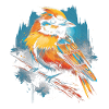 Majestic Bird Illustration Bird Lover