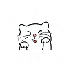 minuit, chat, chat humour