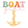 Groovy Female Boater Boating Girl