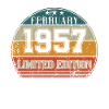 Birthday - Limited Edition February 1957