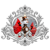 Wonderful Steampunk Snowman with Birds