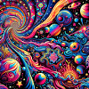 psychedelic artwork inspired