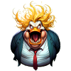 Trumpman cartoon