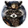 Steampunk Raccoon