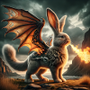Fire Breathing Bunny Dragon #03