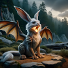 Fire Breathing Bunny Dragon #20