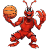 Lobster basketball player