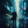 Cyberpunk Rain