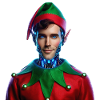 Cyberpunk Christmas Elf