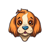Dog Breed Cartoon Kawaii Illustration
