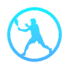 Squashspieler Schläger Squash Spieler