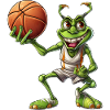 Grasshopper Basketball Player