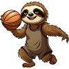 Basketball Faultier