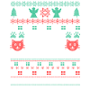 Ugly Christmas Cat Dad
