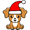 Chien de Noël