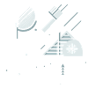 Winter Christmas Landscape
