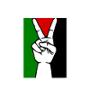 Free palestine Peace sign victory sign hand