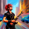 Punk Gitarrist