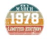 Birthday - Limited Edition March 1978