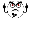 Grumpy Bowling Ball Bowling Pin