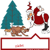 Weihnachtsmann & Wolf (Kein-Rotkäppchen-Edition)
