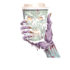 Café Café Halloween Zombie Main