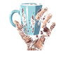 Café Café Halloween Zombie Main