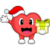 Heart Christmas Package