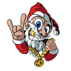 Santa Rock Christmas