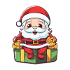 Santa Claus Cartoon Christmas