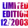 20e anniversaire édition limitée 12/2003