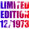 50th Anniversary Limited Edition 12/1973