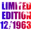 60e anniversaire édition limitée 12/1963
