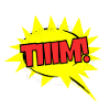 Tim Nom drôle bulle Tiiim !