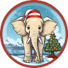 Elephant Christmas