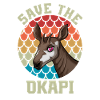 Okapi Sunset Spirit Animal